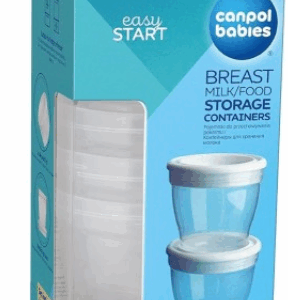 CANPOL BABIES POTS DE CONSERVATION 4 PCS 180ML