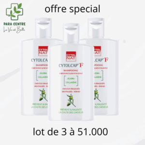 CYTOLCAP F SHAMPOOING FORTIFIANT  200 ML LOT DE 3