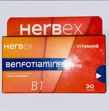 HERBEX BENFOTIAMINE B1 BT/30