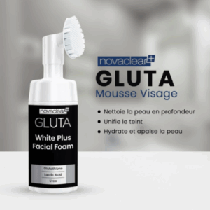 NOVACLEAR+ GLUTA FACIAL FOAM MOUSSE NETTOYANTE
