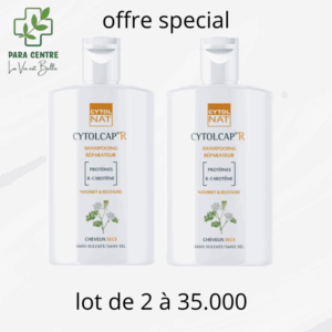 CYTOLCAP *R* SHAMPOOING REPARATEUR LOT DE 2