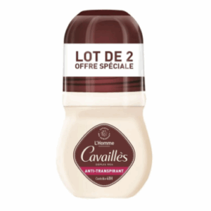 DEODORANT L HOMME ANTI-TRANSPIRANT LOT DE 2 ROLL ON DE 50ML ROGE CAVAILLES