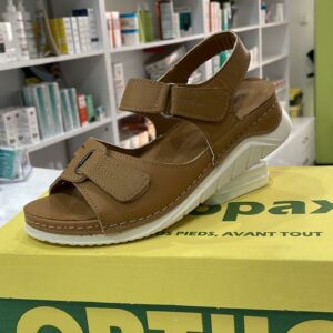 ORTHOPAX SANDALE FEMME CAMEL REF:S04