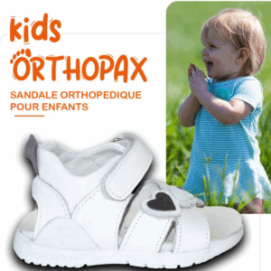 ORTHOPAX KID SANDALE BLANC REF:F25