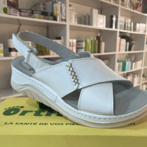 ORTHOPAX SANDALE FEMME BLANC REF:S00