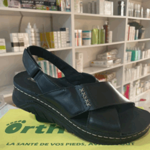 ORTHOPAX SANDALE FEMME NOIR REF:S00