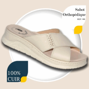 ORTHOPAX CLAQUETTE FEMME BEIGE REF:S01