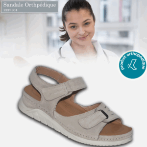 ORTHOPAX SANDALE FEMME BEIGE REF:S04