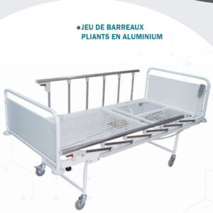 BARREAUX DE LIT 505 PLAITS EN ALUMINIUM