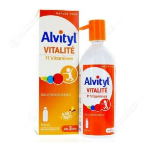 ALVITYL SIROP VITALITE 11 VITAMINES 150ML