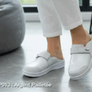 SABOT FEMME STI LIGHT AP013 ARGENT PAILLETTE