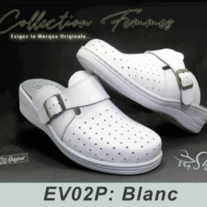 STI LIGHT EV02 P SABOT FEMME (BLANC ET NOIR)