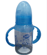 BABY PUR BIBERON EN VERRE AVEC ANSE 120ML RF:76503