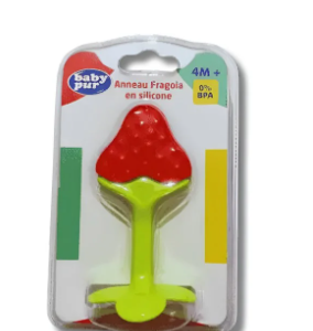 BABY PUR ANNEAU FRAGOLA EN SILICONE REF:BD12275