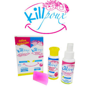 KILLPOUX OFFRE SPECIALE PACK LOTION + SHAMPOOING ANTI POUX