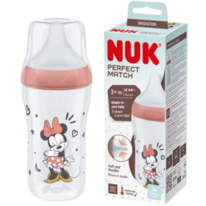 NUK BIB PERFECT MATCH MICKEY PP 3MOIS+ 260ML RF304