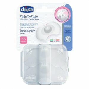 CHICCO BOUT DE SEIN SILICONE - 2 PCS