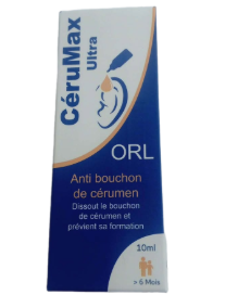 CERUMAX ULTRA ORL ANTI BOUCHON DE CERUMEN 10ML