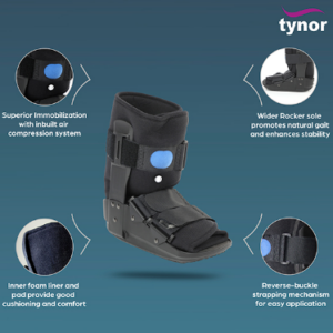 TYNOR D52 Botte de marche confort en air courte