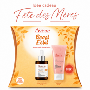 AVENE COFFRET BOOST ECLAT: SERUM VITAMIN ACTIV Cg + GELEE GOMMANTE DOUCEUR 50ML OFFERTE