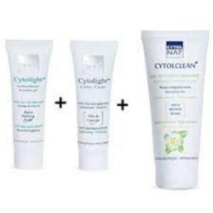 CYTOLNAT CYTOLIGHT CREME + CYTOLIGHT GEL + CYTOCLEAN GEL NETTOYANT OFFERT