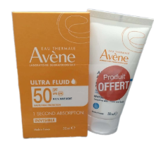 AVENE ULTRA-FLUIDE INVISIBLE SPF50+ LAIT APRES SOLEIL 50ML OFFERT