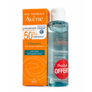 AVENE CLEANANCE - ULTRA LEGERE ANTI IMPERFECTIONS SPF50+ 50ML + EAU MICELLAIRE 100ML OFFERTE