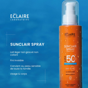 ECLAIRE SUNCLAIR SPRAY ENF & AD FL 150ML SPF50+
