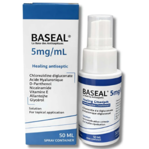 BASEAL 5MG/ML ANTISEPTIQUE CICATRISANT SPRAY 50ML