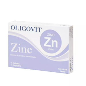 OLIGOVIT ZINC BT 15 GELULES