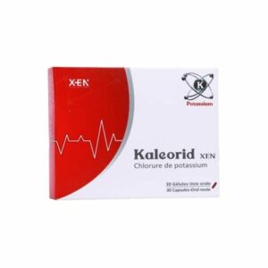 XEN KALEORID CHLORURE DE POTASSIUM BT 30 GELULES