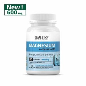 BIOHERBS MAGNESIUM VIT B6 BT 60 GELULES