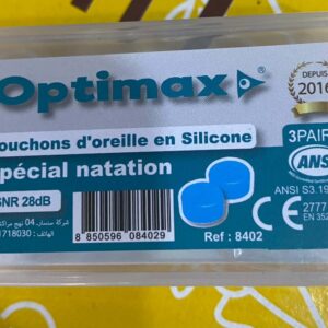 OPTIMAX BOUCHON SELEC NATATION  3 PAIRES 8402